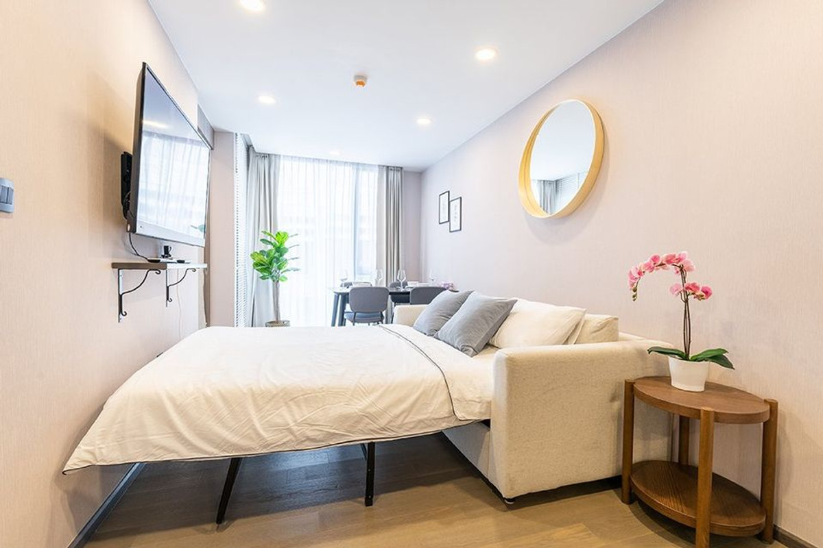 For RentCondoSiam Paragon ,Chulalongkorn,Samyan : Klass Siam【𝐑𝐄𝐍𝐓】🔥A room of just the right size, with clean lines and a well-arranged layout, giving off a sophisticated image from the very first glance.🔥 Contact Line ID: @hacondo