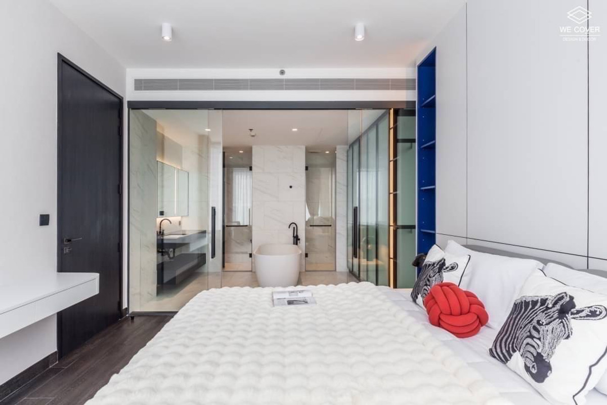 For SaleCondoSathorn, Narathiwat : Tait 12: 1bed 1bath 68sqm. 16,500,000 facing south spacious room and balcony Am: 0656199198