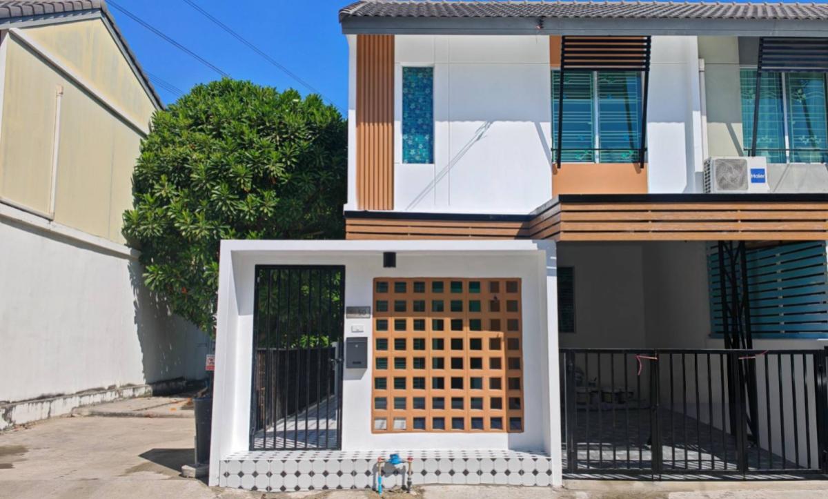 ขายทาวน์โฮมสมุทรปราการ สำโรง : ขายทาวน์เฮ้าส์/ทาวน์โฮม  บ้านพฤกษา 87/2 ศรีนครินทร์ - บางนา รีโนเวทใหม่ บางแก้ว บางพลี สมุทรปราการ CX-141588