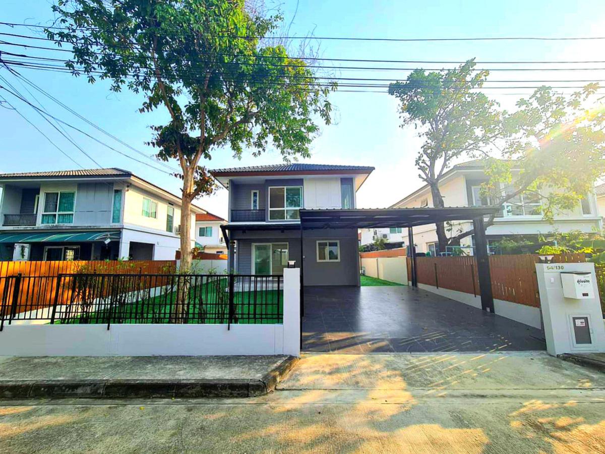 For SaleHousePhutthamonthon, Salaya : For Sale House , INIZIO  Pinklao - Salaya , nice view , wide frontage , newly renovated , Sala Klang , Bang Kruai , Nonthaburi , CX-146822