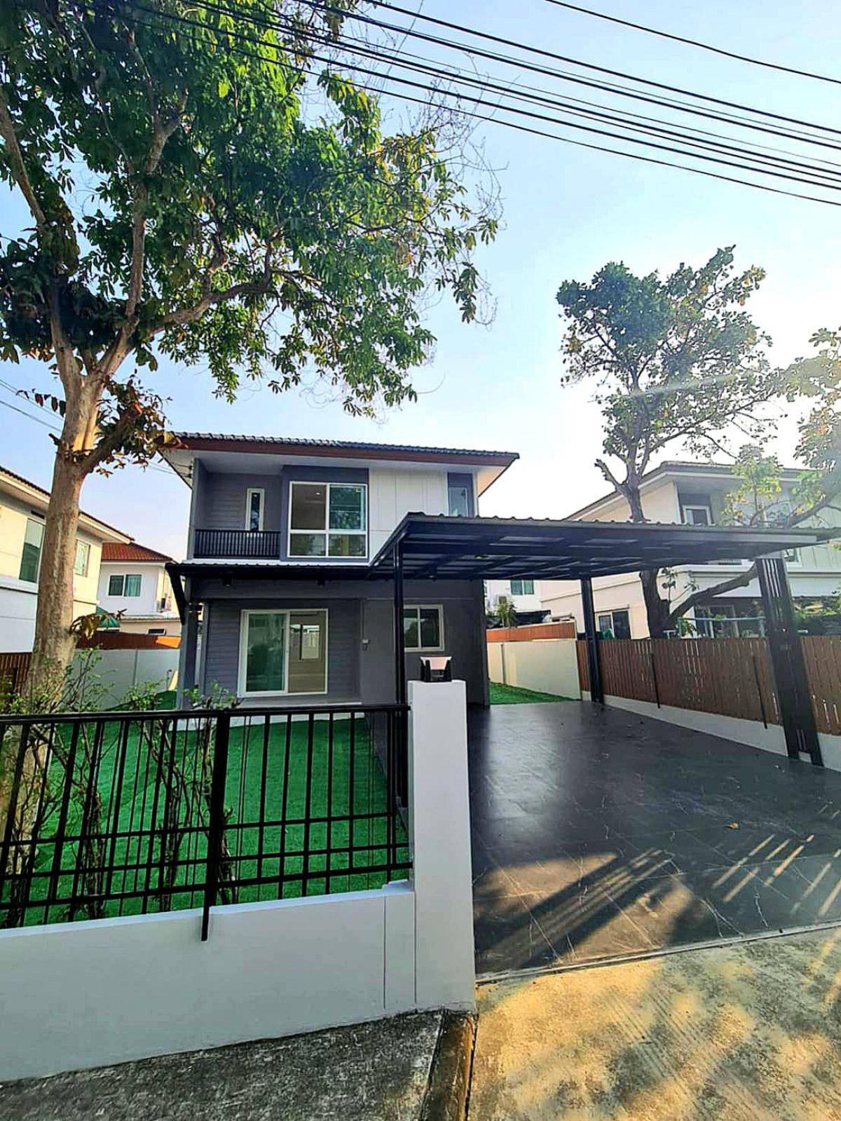 For SaleHousePhutthamonthon, Salaya : For Sale House , INIZIO  Pinklao - Salaya , nice view , wide frontage , newly renovated , Sala Klang , Bang Kruai , Nonthaburi , CX-146822