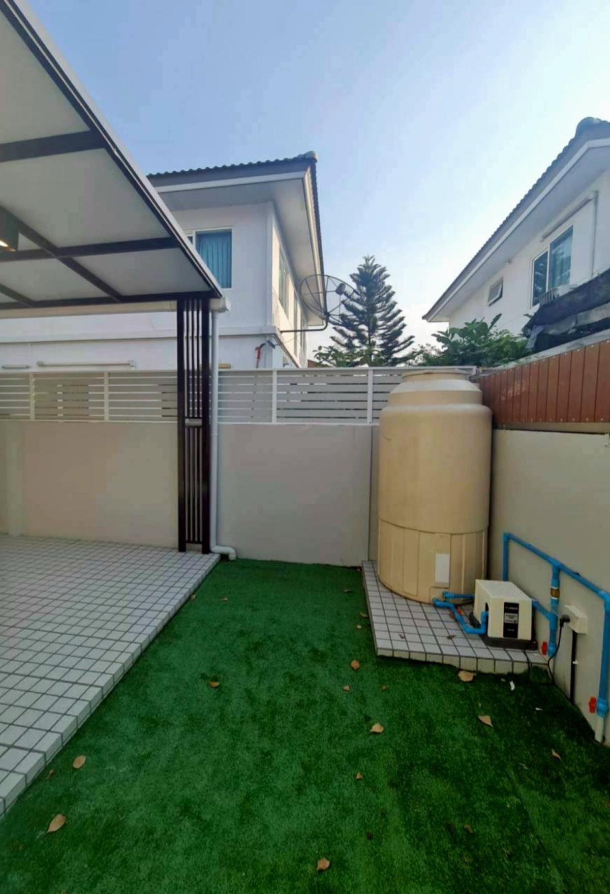 For SaleHousePhutthamonthon, Salaya : For Sale House , INIZIO  Pinklao - Salaya , nice view , wide frontage , newly renovated , Sala Klang , Bang Kruai , Nonthaburi , CX-146822