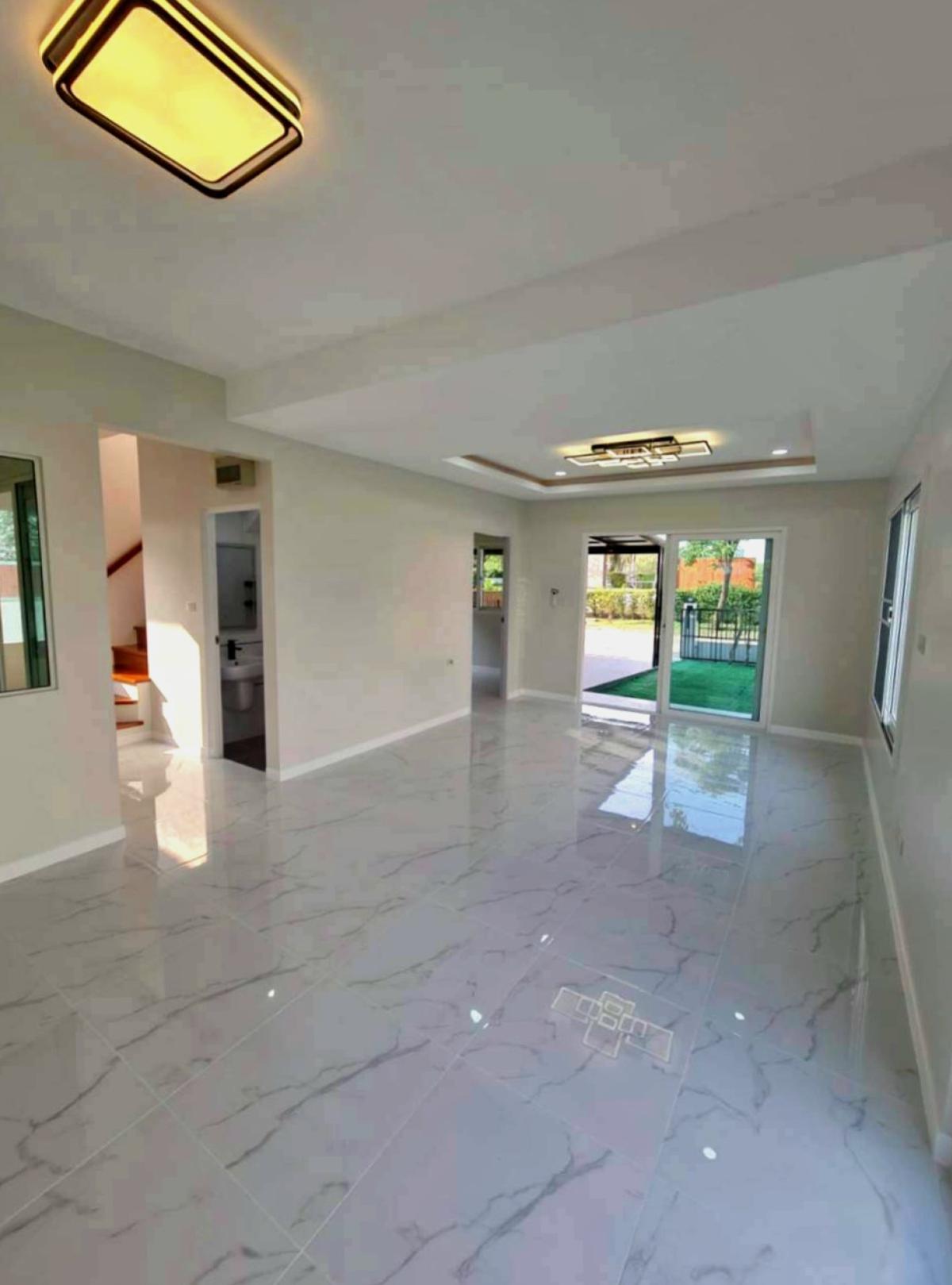 For SaleHousePhutthamonthon, Salaya : For Sale House , INIZIO  Pinklao - Salaya , nice view , wide frontage , newly renovated , Sala Klang , Bang Kruai , Nonthaburi , CX-146822