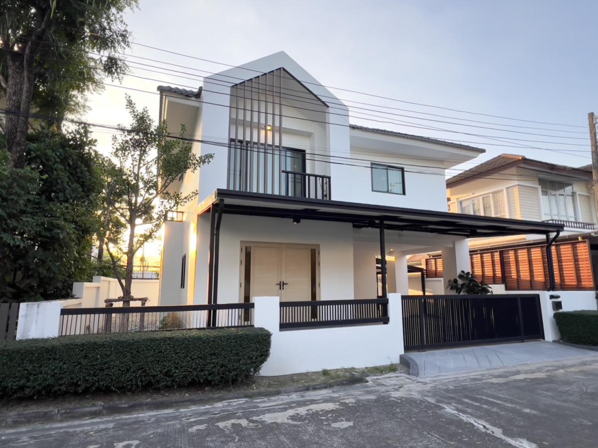 ขายบ้านนวมินทร์ รามอินทรา : ขายบ้าน  มายเพลส วัชรพล รีโนเวทใหม่ ออเงิน เขต สายไหม กรุงเทพ CX-146808