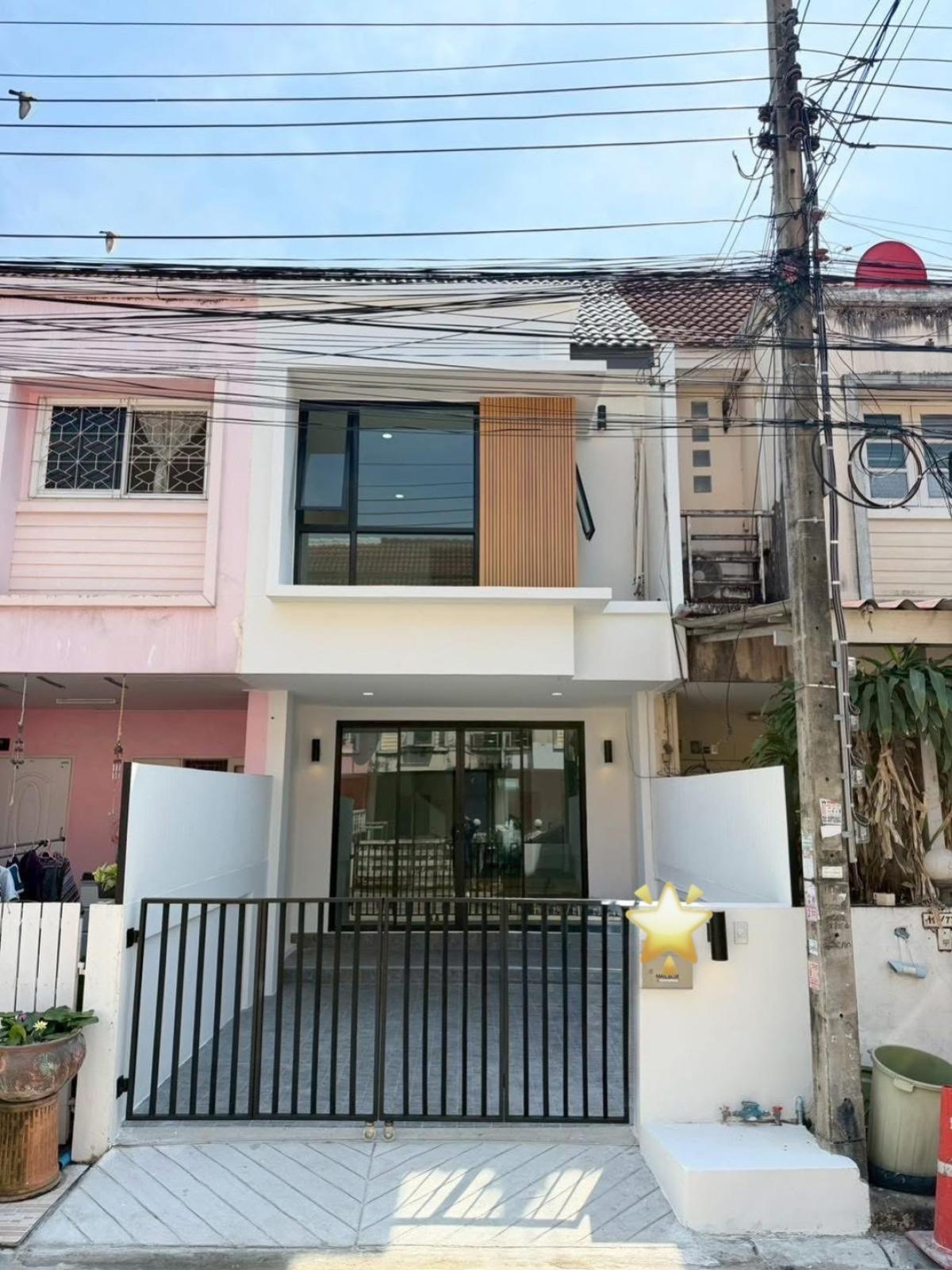 ขายทาวน์โฮมนวมินทร์ รามอินทรา : ขายทาวน์เฮ้าส์/ทาวน์โฮม  เฟิสท์โฮม รวมมิตรพัฒนา ท่าแร้ง เขต บางเขน กรุงเทพ CX-146803