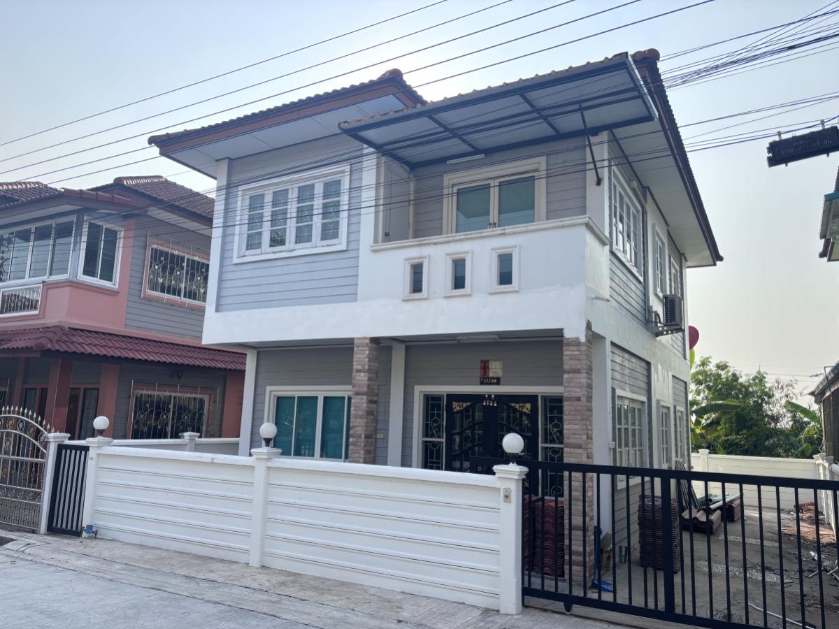 ขายบ้านราษฎร์บูรณะ สุขสวัสดิ์ : ขายบ้าน  บ้านเพ็ญพร 2 หน้ากว้าง รีโนเวทใหม่ ทุ่งครุ เขต ทุ่งครุ กรุงเทพ CX-145032