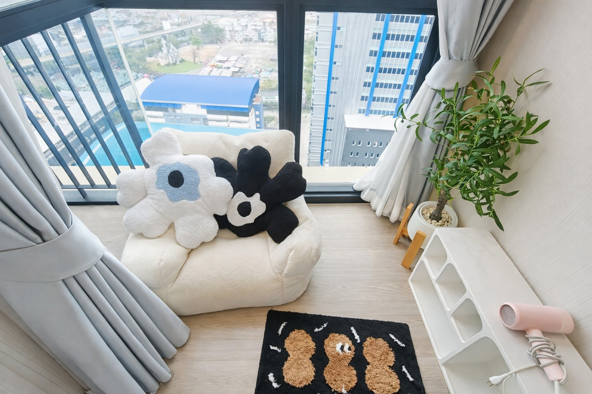 For RentCondoLadprao, Central Ladprao : High floor condo, beautiful room (for rent)🔥 The Line Phahonyothin Park B, near BTS & MRT, easy travel, extremely convenient, 1 bedroom | 1 bathroom | 41 sq m.