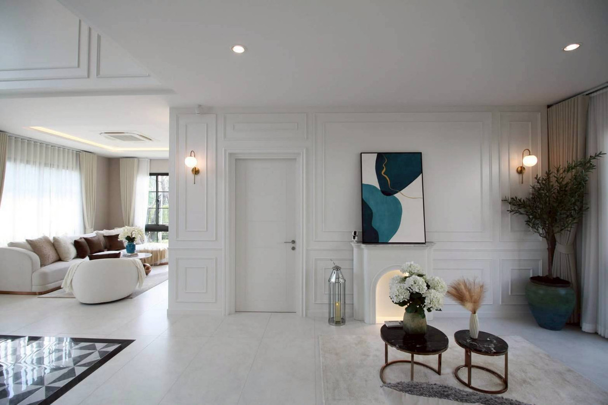 For RentHouseBangna, Bearing, Lasalle : For Rent Setthasiri Bangna KM.10 Corner Plot with Clubhouse View Near Mega Bangna Please call: 062-496-6454