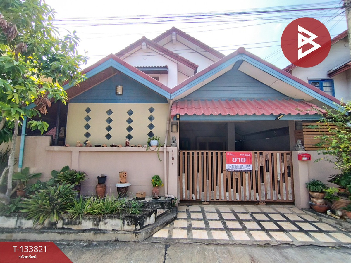 For SaleHousePathum Thani,Rangsit, Thammasat : Single house for sale Sittisap Village, Lam Luk Ka-Khlong 7, Pathum Thani