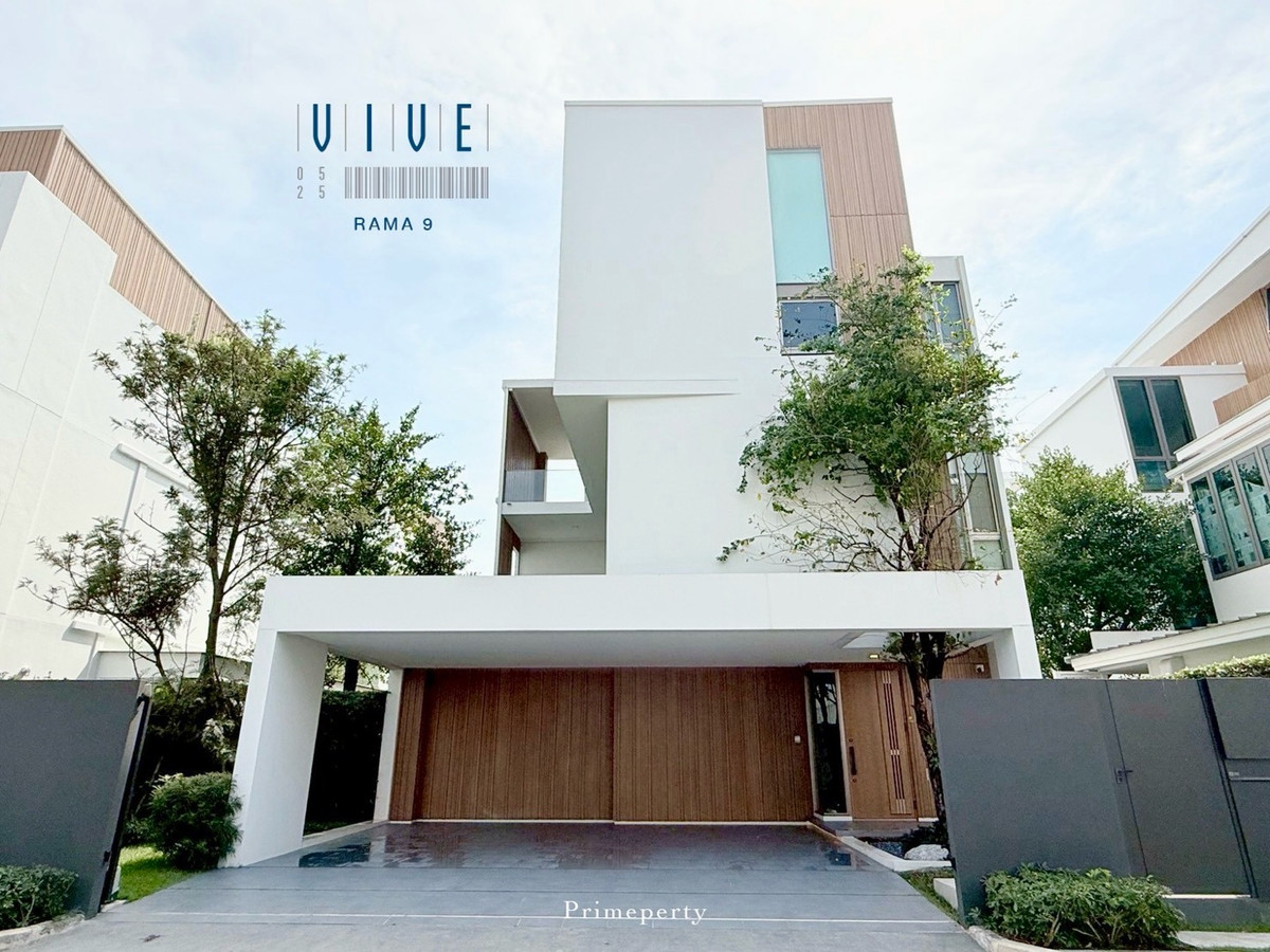 ขายบ้านพัฒนาการ ศรีนครินทร์ : VIVE Rama9 | Fully furnished 🚩
Near Wellington College International