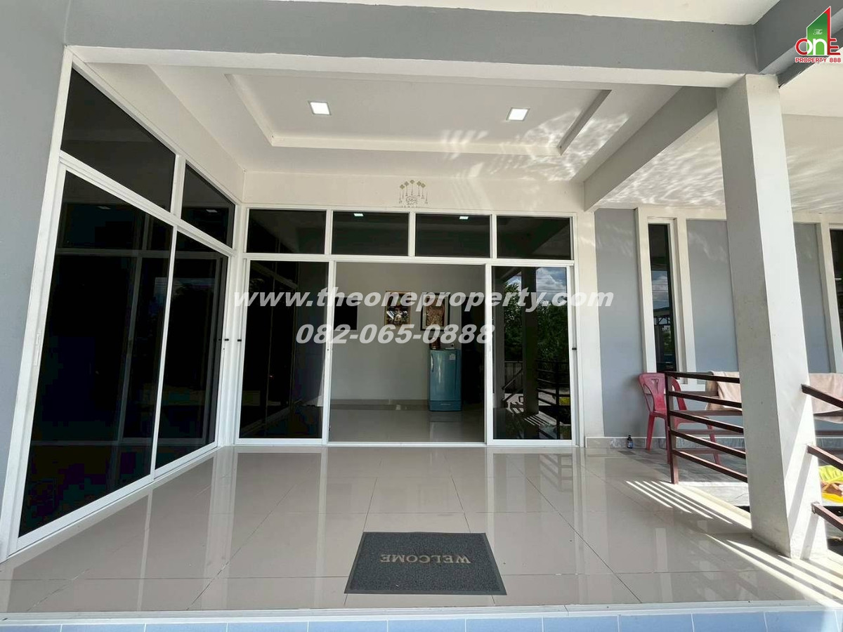 For SaleHousePathum Thani,Rangsit, Thammasat : 1-story detached house, area 100 sq m.: main road, Kanchanaphisek, secondary road, Rangsit-Nakhon Nayok. Khlong Ha Subdistrict, Khlong Luang District, Pathum Thani Province