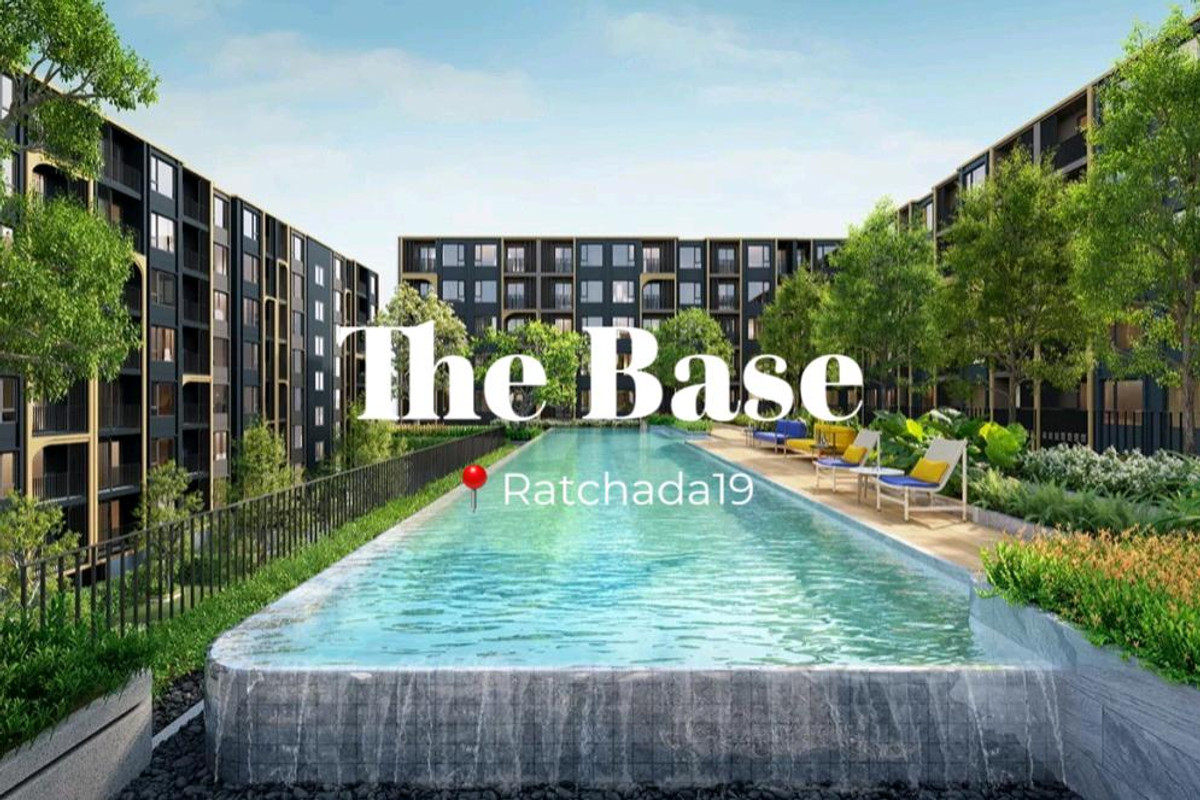 For SaleCondoRatchadapisek, Huaikwang, Suttisan : THE BASE RATCHADA19: 🐶🐱 คอนโดเลี้ยงสัตว์ได้จากแสนสิริ ราคาเริ่ม 2.2ล้านบาท นัดชมโครงการทักLine:aee2702 