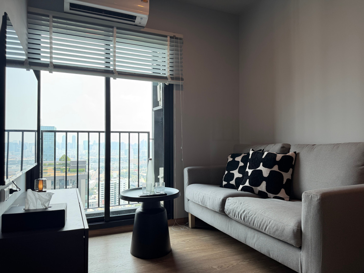 For RentCondoAri,Anusaowaree : [Owner Post] Nue Evo Ari – Brand New, High Floor (Facility Floor) Stunning East-Facing View | 1 Bedroom Plus 