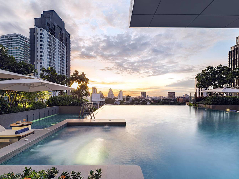 ให้เช่าคอนโดสุขุมวิท อโศก ทองหล่อ : 🔥ให้เช่าด่วน🔥เอสฟิฟทีน สุขุมวิท โฮเต็ล 1 ห้องนอน 45 ตร.ม. ใกล้สถานีรถไฟฟ้า BTS และ MRT ในย่านอโศก 