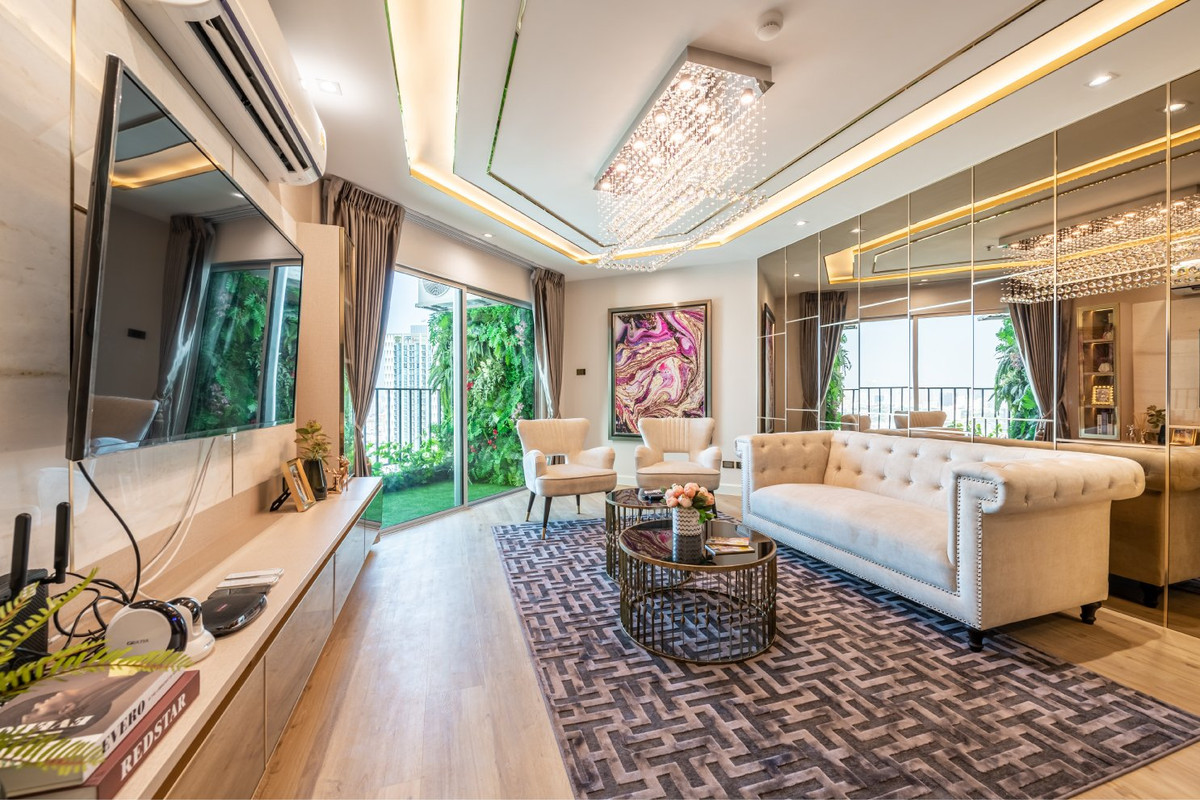 ขายคอนโดพระราม 9 เพชรบุรีตัดใหม่ RCA : 🌟BEST PRICE- BELL GRAND RAMA 9 the lowest price 20 MB , type 3 Bed 3 Bath, Luxury Duplex Size 108 sq.m. High floor, high demand location and near MRT - By Loft 0842824246