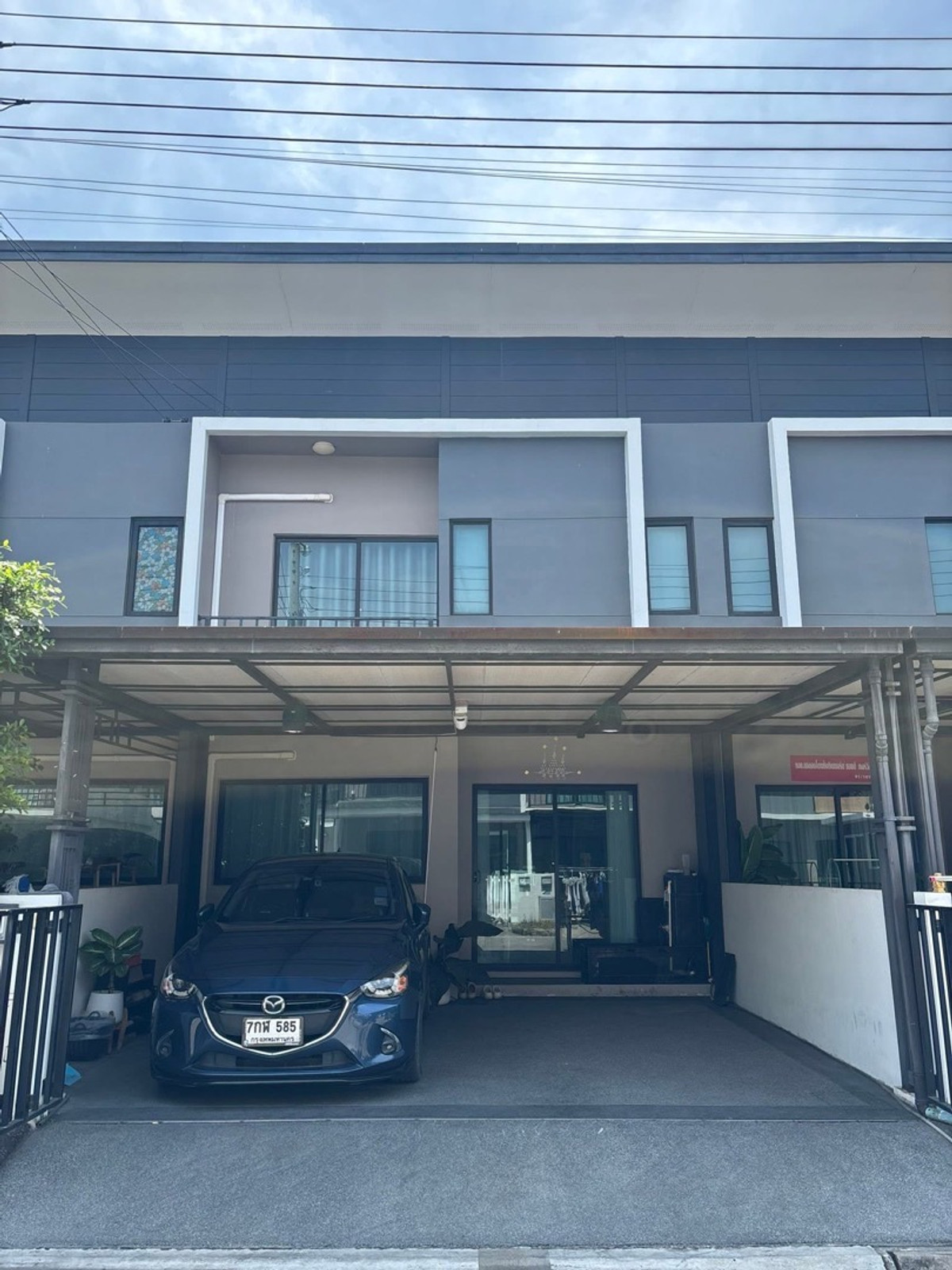 ให้เช่าทาวน์โฮมสมุทรปราการ สำโรง : ให้เช่าบ้านทาวน์โฮม เดอะคัลเลอร์บางนาวงแหวน3 ตกแต่งเฟอร์ครบ ✅20,000/เดือน✅ 