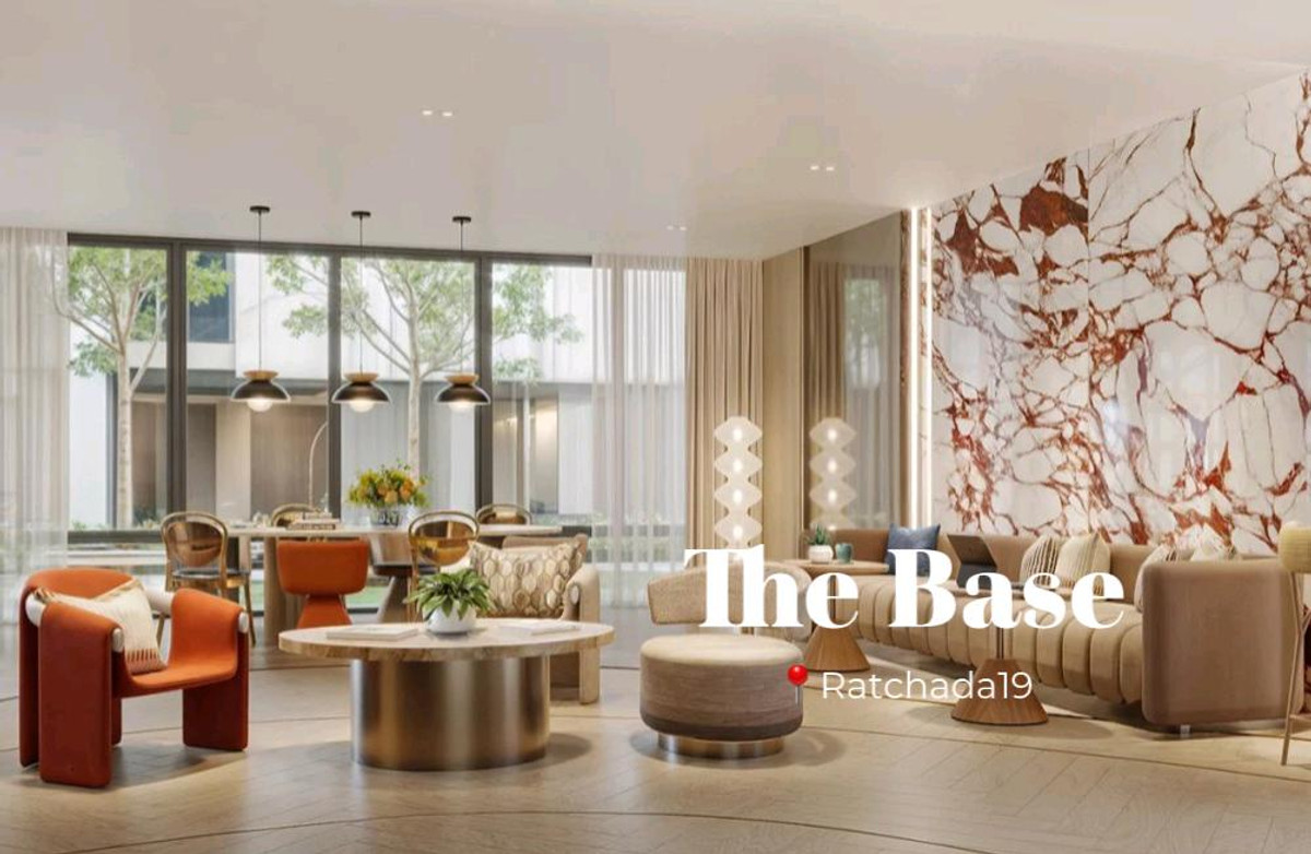 For SaleCondoRatchadapisek, Huaikwang, Suttisan : ☀️THE BASE รัชดา19 🐶🐱🐩โปรเปิดตึก ราคาเริ่ม 2.2ลบ จองตำแหน่งสวยที่สุดก่อนใคร line:aee2702 ✨️