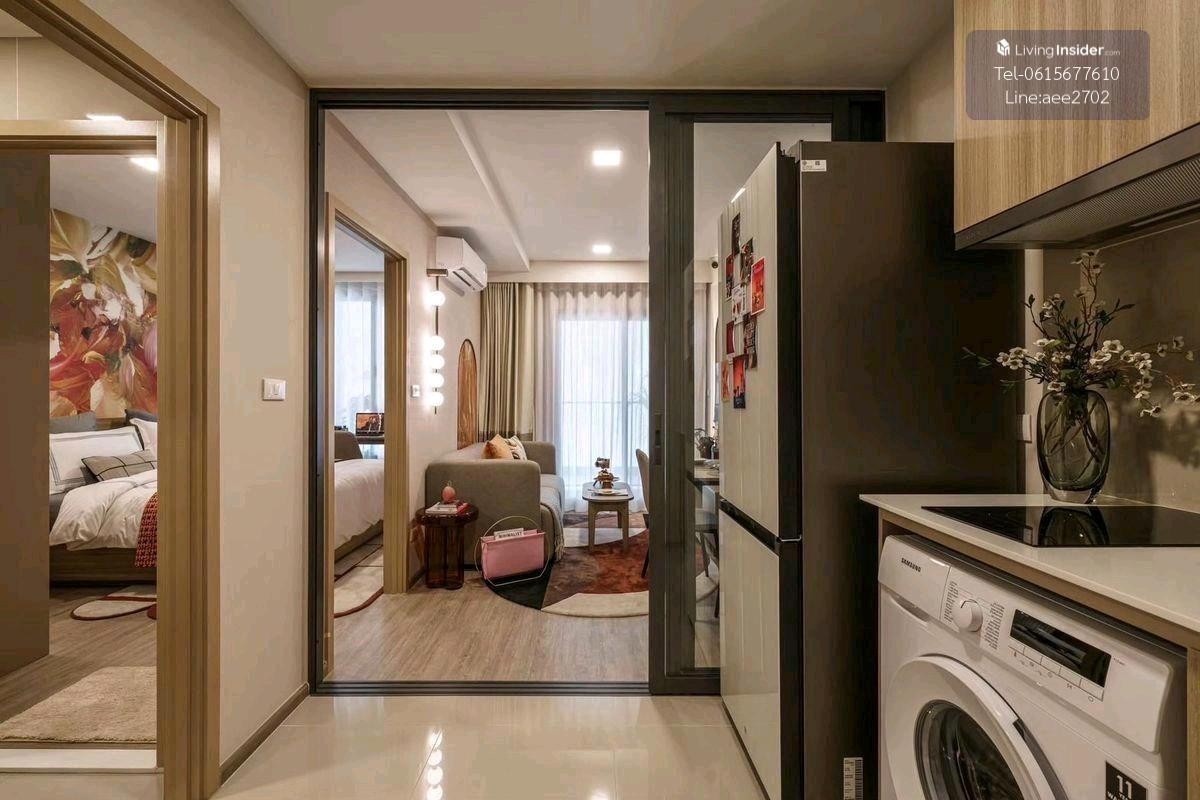 For SaleCondoRatchadapisek, Huaikwang, Suttisan : 🎪Reserve a beautiful room position before anyone else. Condo allows pets 100% 🐱🐶 From Sansiri, near MRT Ratchada, only 5 minutes ✨️