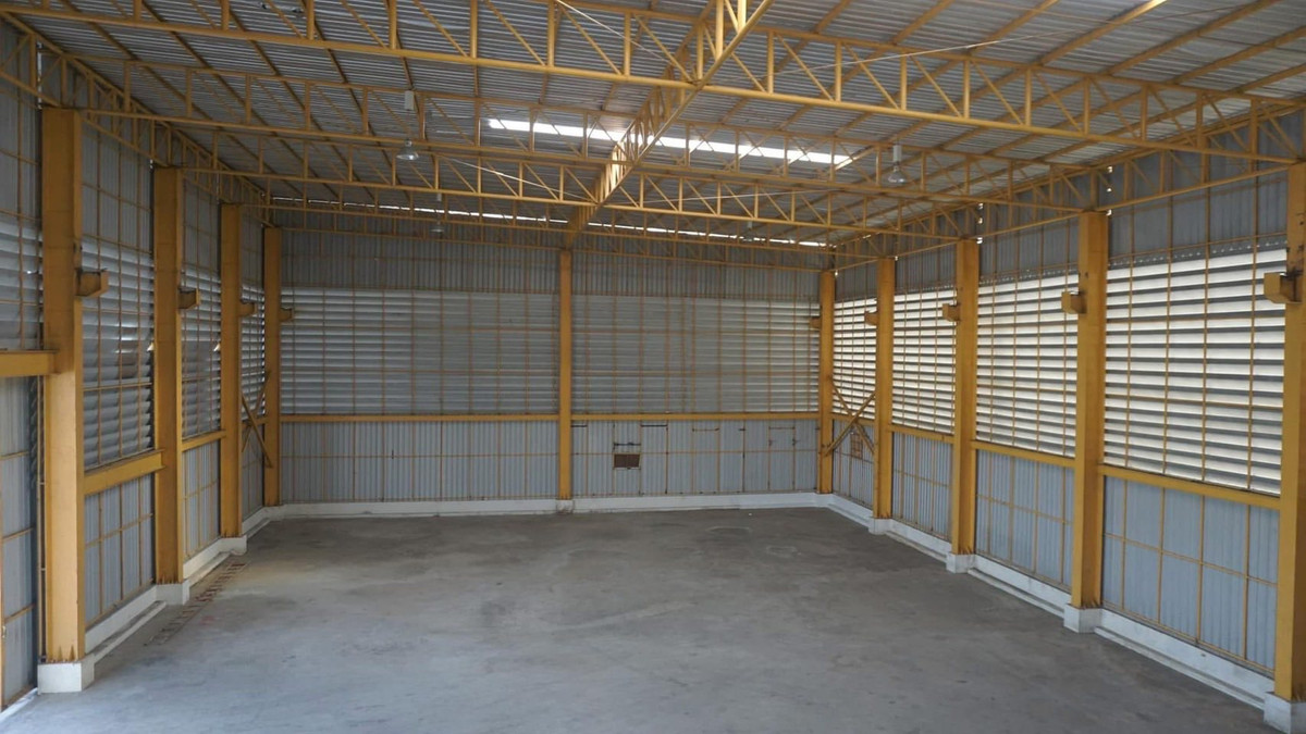 ให้เช่าโกดังพระราม 2 บางขุนเทียน : ให้เช่า โกดังพร้อมออฟฟิต 2 ชั้น ที่ดิน 286.4ตร.วา พื้นที่ใช้สอย 1,000 ตร.ม. ทำเลพระราม 2 ซอยเลียบคลองบางน้ำจืด ผังสีชมพู รถเทรลเลอร์ตู้20ฟุต เข้าออกได้