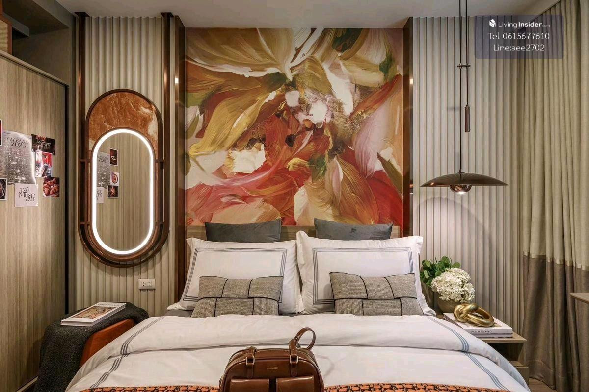 For SaleCondoRatchadapisek, Huaikwang, Suttisan : 🎪Reserve a beautiful room position before anyone else. Condo allows pets 100% 🐱🐶 From Sansiri, near MRT Ratchada, only 5 minutes ✨️