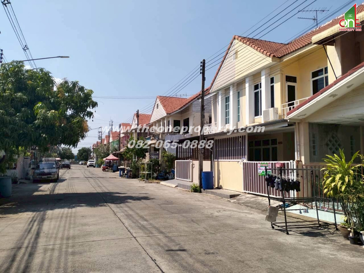 For SaleTownhomePathum Thani,Rangsit, Thammasat : 2-story townhouse, newly renovated, 21.9 sq m., Thai Somboon Village 2, Rangsit, Khlong 3, Liab Khlong Sam Road, Khlong Sam, Khlong Luang, Pathum Thani.