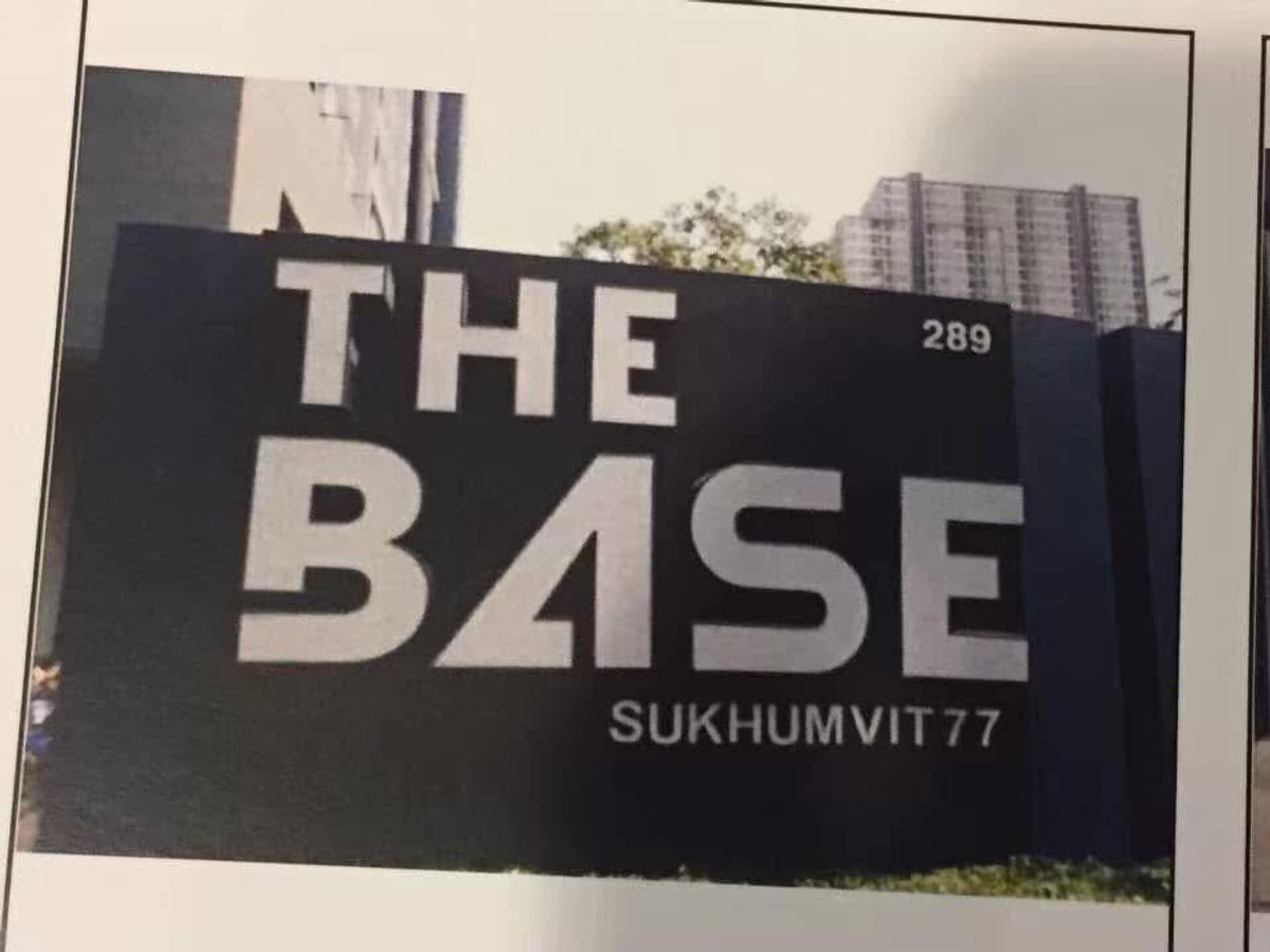 For SaleCondoOnnut, Udomsuk : For Sale The Base Sukhumvit 77 1 Bed,1 bath 30 Sqm.