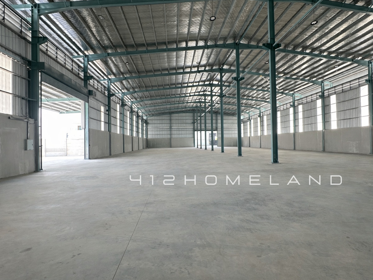 For RentWarehouseSamut Prakan,Samrong : Warehouse/factory for rent, newly built, 1,700 sq m, area 3-1-37 rai, very wide, Bang Phriang, Samut Prakan.