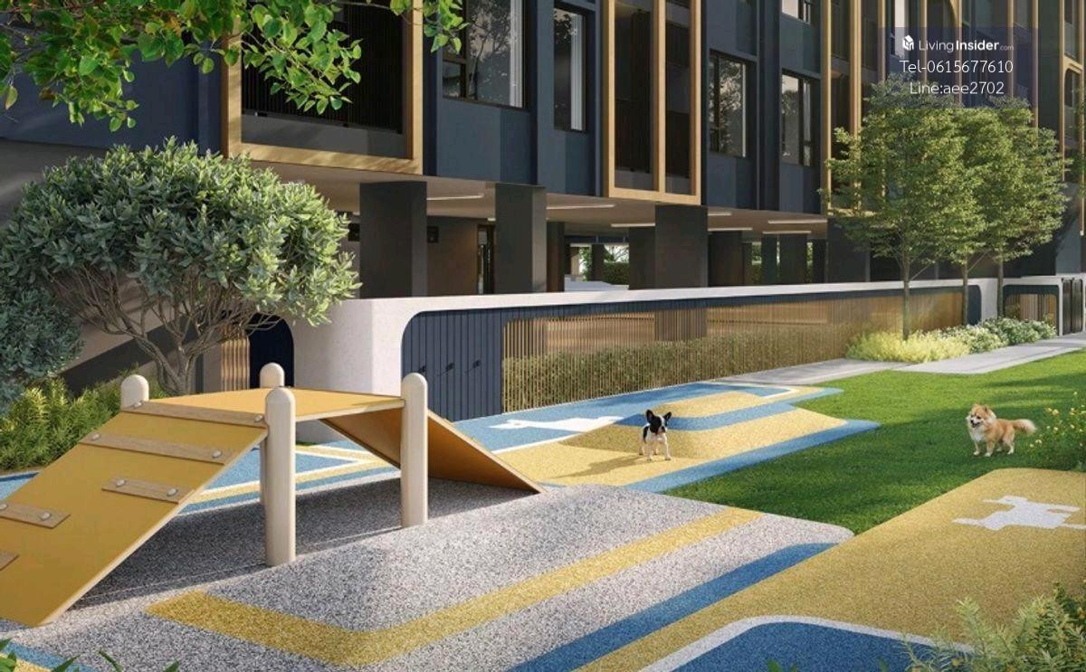 For SaleCondoRatchadapisek, Huaikwang, Suttisan : THE BASE RATCHADA19: 🐶🐱 Condo that allows pets from Sansiri. Price starts at 2.2 million baht. Make an appointment to view the project, message Line:aee2702