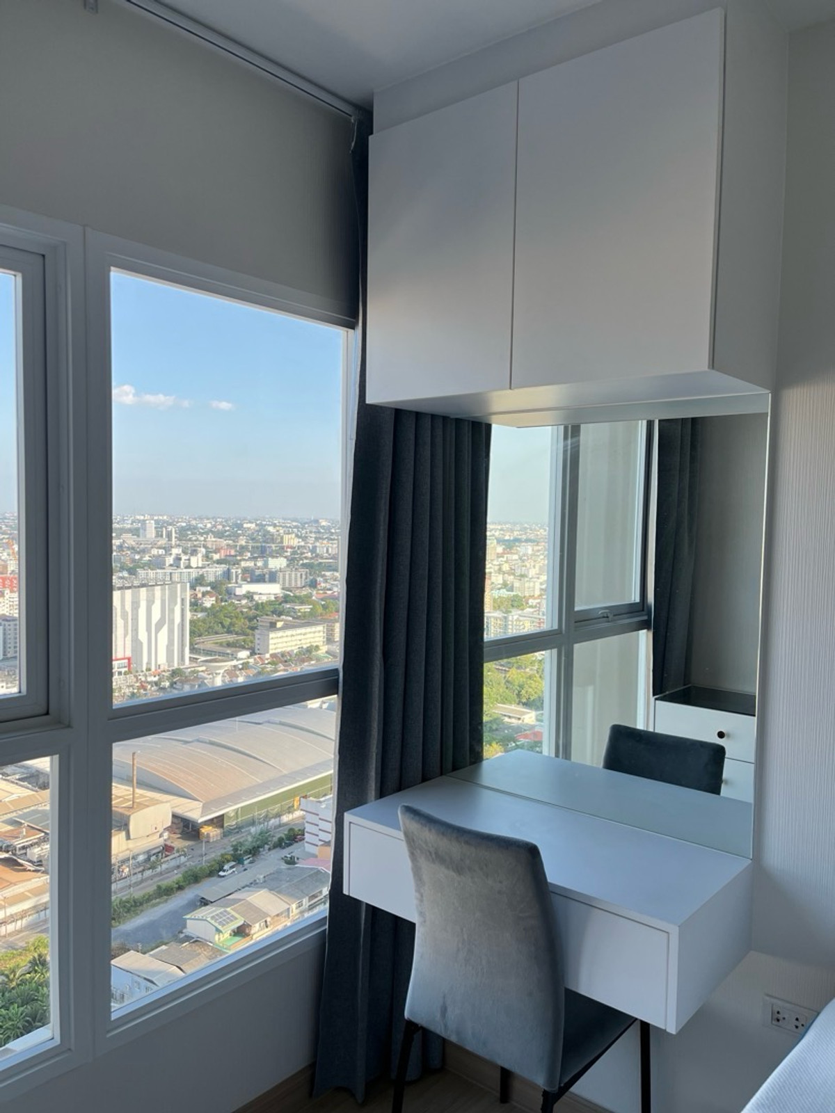 For RentCondoRamkhamhaeng, Hua Mak : ✨ Urgent rental! 29th floor, panoramic view of the city.