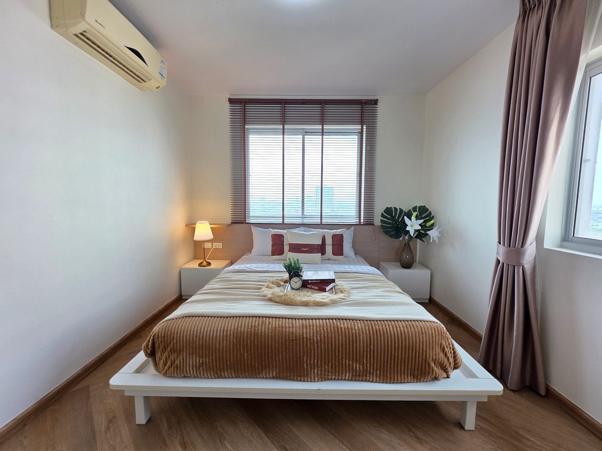 For SaleCondoRattanathibet, Sanambinna : City home for sale, Rattanathibet, expanding space for the family ✴️Corner room ✴️Bedroom not attached to anyone