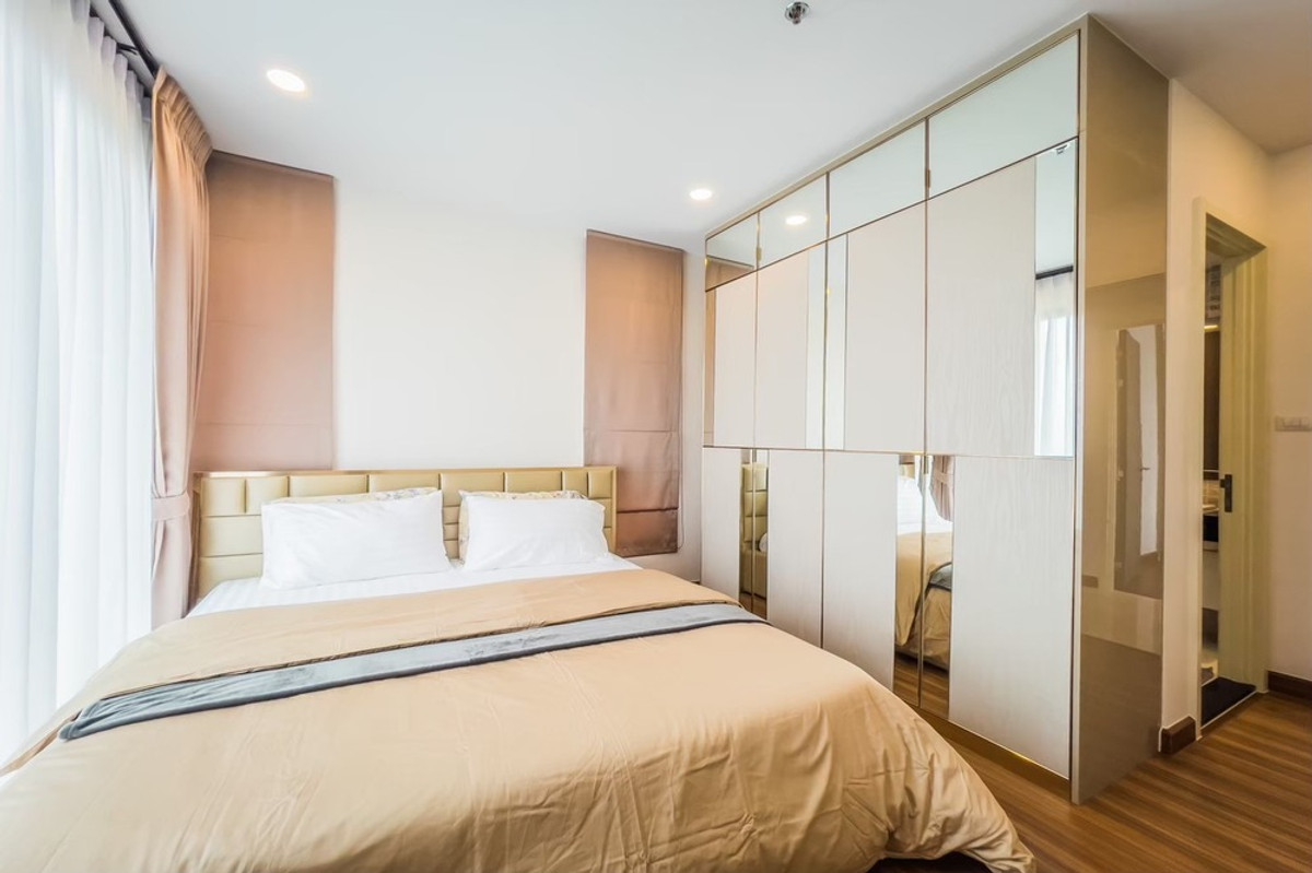 For RentCondoWongwianyai, Charoennakor : 🔥 For Rent !! high floor 20++, Good location, Closed kitchen !! 🔥 Code C20221206497.........Supalai Premier Charoen Nakhon, 2 bedroom, 2 bathroom, furnished, ready to move in📣📣