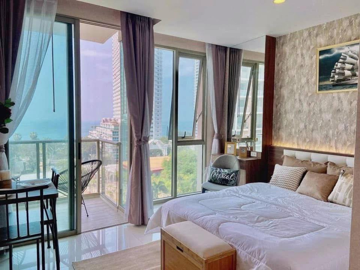 ขายคอนโดพัทยา บางแสน ชลบุรี สัตหีบ : The Riviera Wongamat Beach / 1 Studio (FOR SALE), เดอะ ริเวียร่า วงศ์อมาตย์ บีช / 1 ห้องสตูดิโอ (ขาย) BEWN105