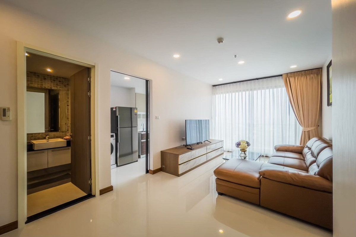 For RentCondoWongwianyai, Charoennakor : 🔥 For Rent !! high floor 20++, Good location, Closed kitchen !! 🔥 Code C20221206497.........Supalai Premier Charoen Nakhon, 2 bedroom, 2 bathroom, furnished, ready to move in📣📣