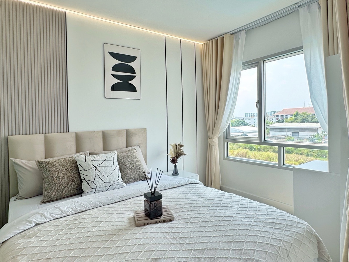 For SaleCondoLadkrabang, Suwannaphum Airport : Cheap installments at Iris Ladkrabang Condo near the airport