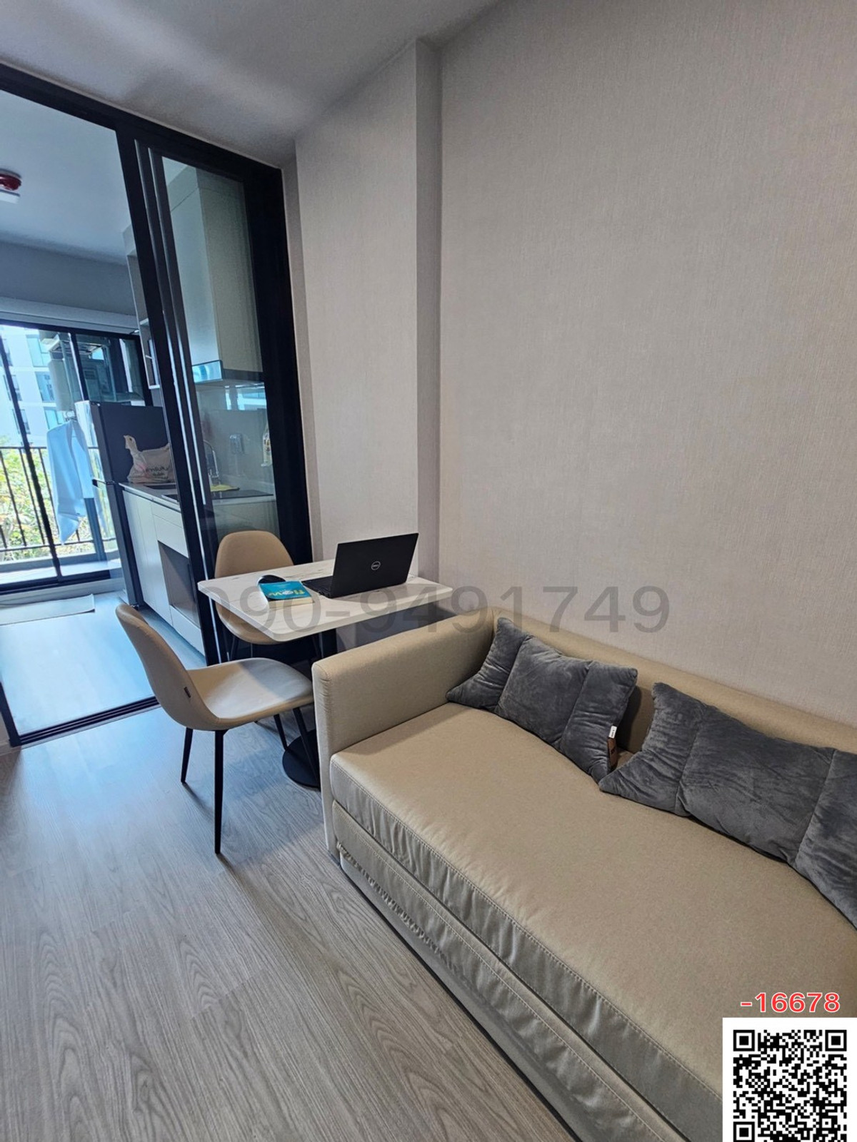 For RentCondoOnnut, Udomsuk : Condo for rent Atmoz Oasis On Nut near MRT Si Nut.