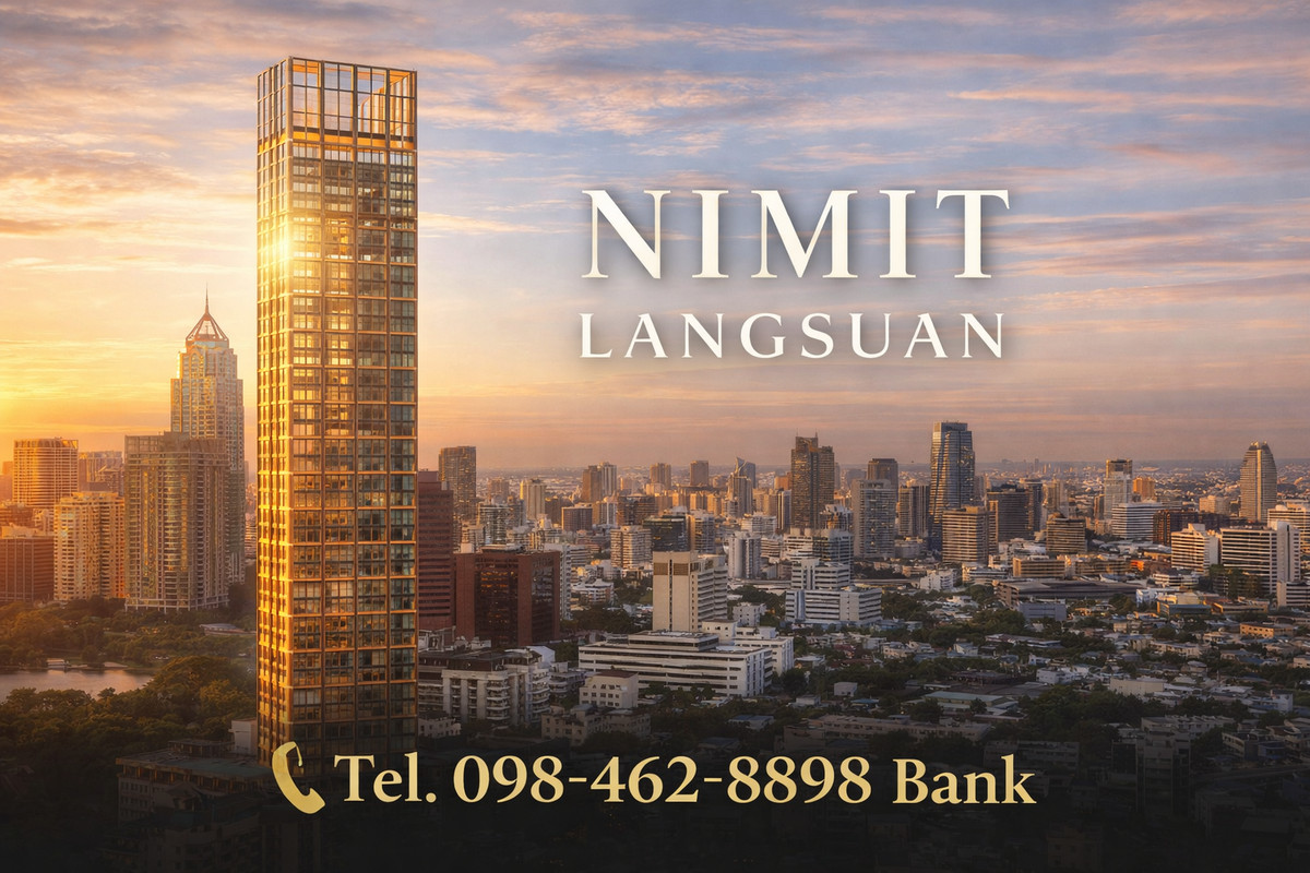 ขายคอนโดวิทยุ ชิดลม หลังสวน : Best Price on Langsuan – 2 Bed at 34.99M Tel.098-462-8898
