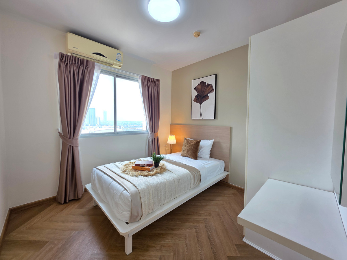 For SaleCondoRattanathibet, Sanambinna : City home for sale, Rattanathibet, expanding space for the family ✴️Corner room ✴️Bedroom not attached to anyone