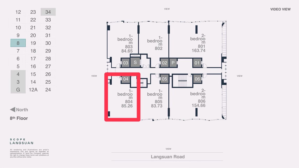 For SaleCondoWitthayu, Chidlom, Langsuan, Ploenchit : Scope Langsuan: 1bed 1bath 85.26sqm. 39,300,000 Am: 0656199198