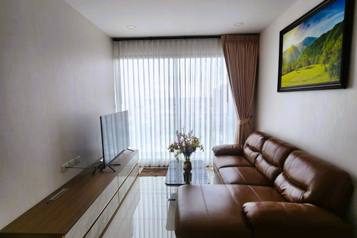 For RentCondoWongwianyai, Charoennakor : 🔥 For Rent !! high floor 20++, Good location, Closed kitchen !! 🔥 Code C20221206497.........Supalai Premier Charoen Nakhon, 2 bedroom, 2 bathroom, furnished, ready to move in📣📣