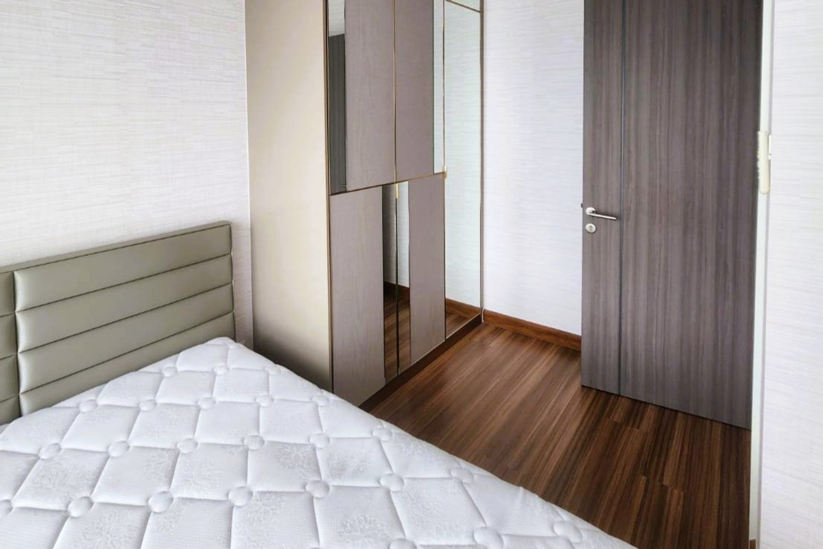 For RentCondoWongwianyai, Charoennakor : 🔥 For Rent !! high floor 20++, Good location, Closed kitchen !! 🔥 Code C20221206497.........Supalai Premier Charoen Nakhon, 2 bedroom, 2 bathroom, furnished, ready to move in📣📣