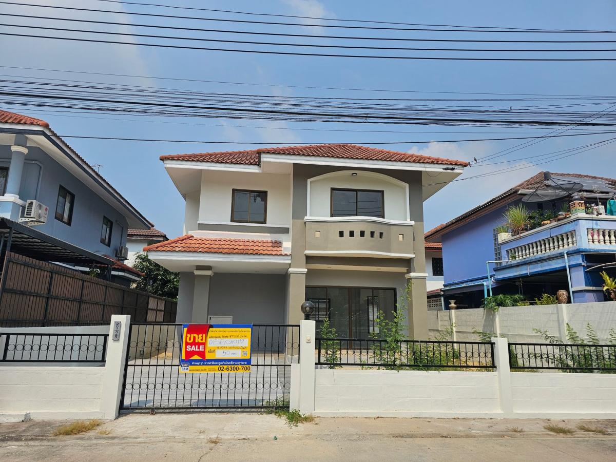 ขายบ้านสมุทรปราการ สำโรง : 💟 บ้านเดี่ยว โครงการออคิดวิลล่า เฟส 4 บางเสาธง : ปรับปรุงใหม่  💟