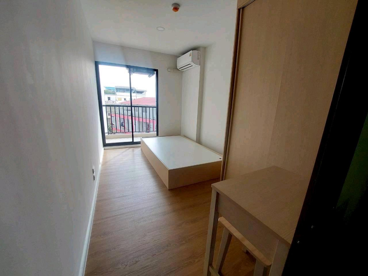 For RentCondoSamut Prakan,Samrong : 🇹🇭 [For rent] Large room, 2 bedrooms, Alive Sukhumvit 76 (near BTS Bearing-Samrong) 48 sq m.