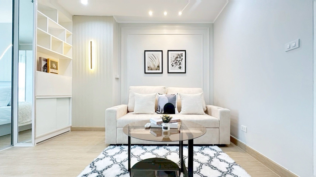 ขายคอนโดรัชดา ห้วยขวาง : ✨📌 คนทำงานย่านห้วยขวางต้องเลิฟ !? ใกล้ MRTห้วยขวาง , ใกล้ Foretune IT Mall , เฟอร์ครบจัดเต็ม ลากกระเป๋าเข้าอยู่ได้เลย | Udelight@ห้วยขวางสเตชั่น