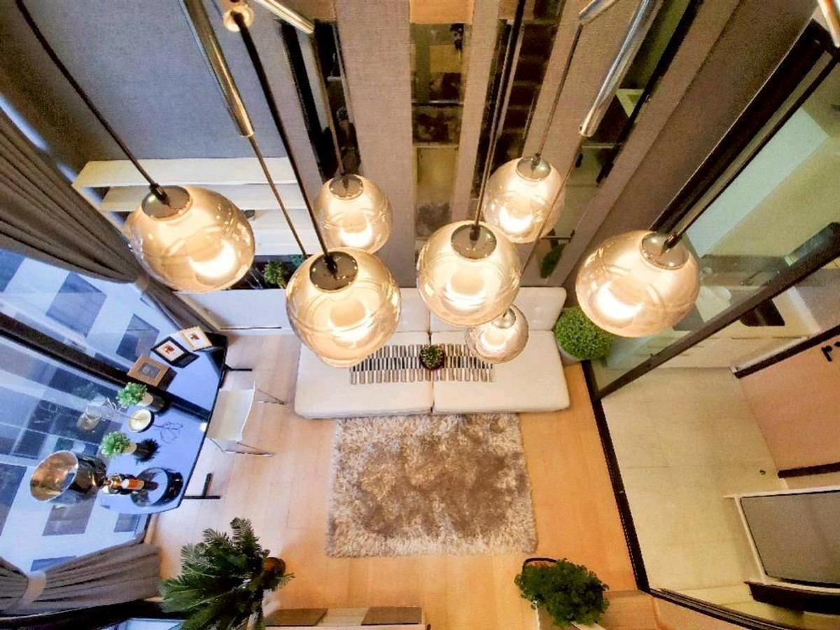 For RentCondoRama9, Petchburi, RCA : ✨ Near MRT Phetchaburi, beautifully decorated room, 5-star hotel style, romantic atmosphere. View of Makkasan Park, open and comfortable for the eyes ✨