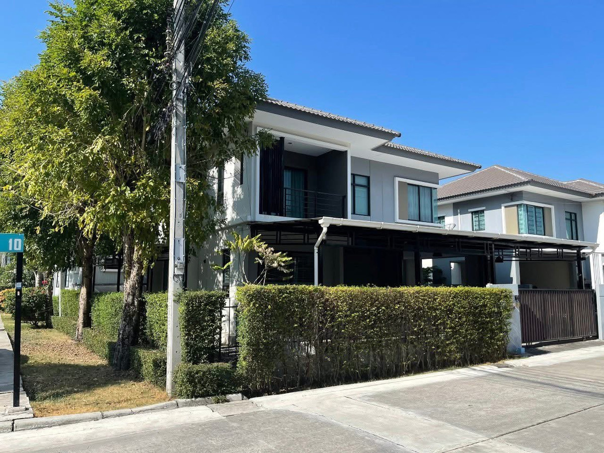 ให้เช่าบ้านสมุทรปราการ สำโรง : ให้เช่าบ้านเดี่ยว พฤกษาดีไลท์ บางนา–ศรีนครินทร์ (ซอยหนามแดง) ใกล้ Mega Bangna เพียง 10 นาที!