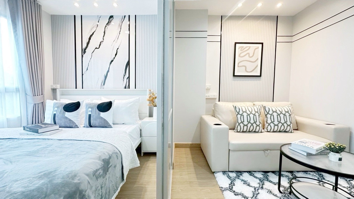 ขายคอนโดนวมินทร์ รามอินทรา : ✨🚗 เดินทางง่าย สะดวก คล่องตัว ใกล้รถไฟฟ้า , ใกล้ห้าง , ทรัพยากรครบครัน เฟอร์ครบลากกระเป๋าเข้าอยู่ได้เลย | ลุมพินีพาร์ค นวมินทร์-ศรีบูรพา