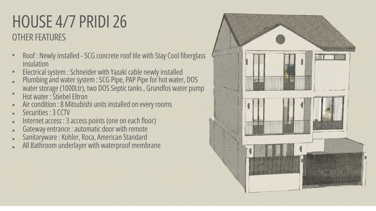 ทาวน์โฮมสุขุมวิท อโศก ทองหล่อ : ทาวน์เฮ้าส์ใหม่ ปรีดี26 เพียง 400 เมตรเดินถึงถนนสุขุมวิท 71 