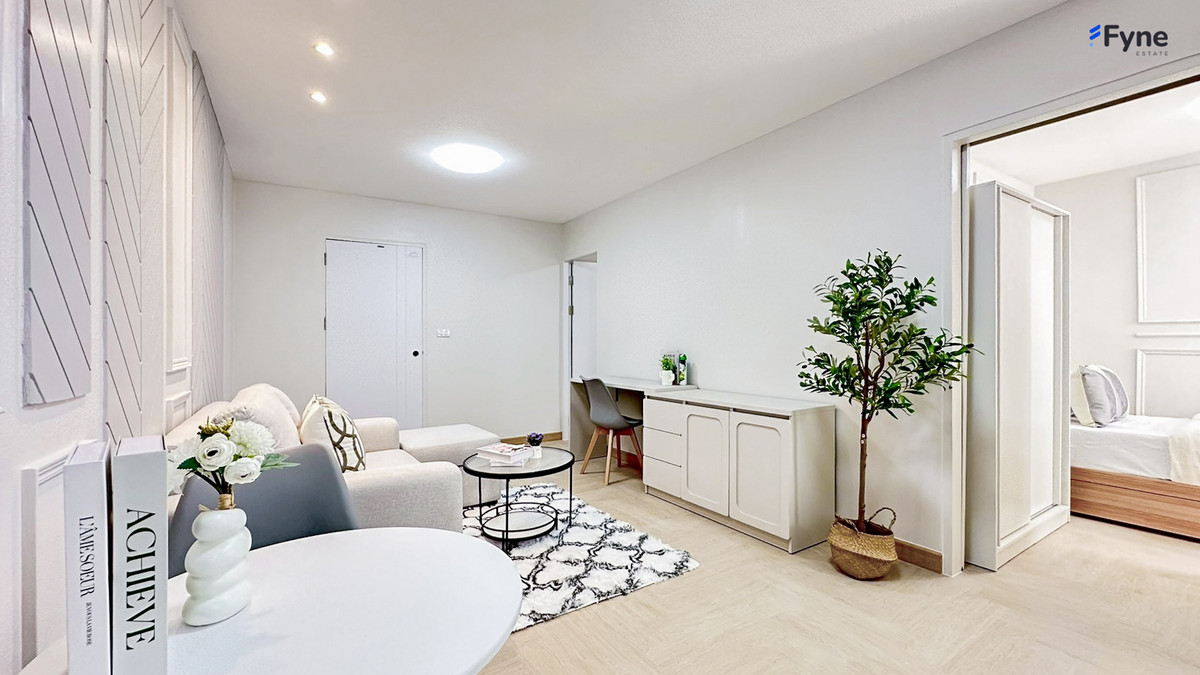 ขายคอนโดเกษตร นวมินทร์ ลาดปลาเค้า : โครงการ มนเทียรทิพย์ คอนโดทาวน์ (ติดถนนเลียบทางด่วนเอกมัย-รามอินทรา)   ❣ 2 ห้องนอน ❣ 1 ห้องน้ำ ❣ ขนาด 41.02 ตรม