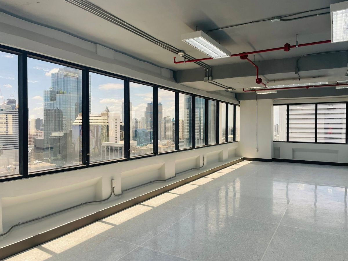 ให้เช่าสำนักงานสีลม ศาลาแดง บางรัก : ให้เช่าพื้นที่ อาคารสกุลไทย สุรวงศ์ ทาวเวอร์ เหมาะสำหรับใช้ทำสำนักงาน office (N.2009)