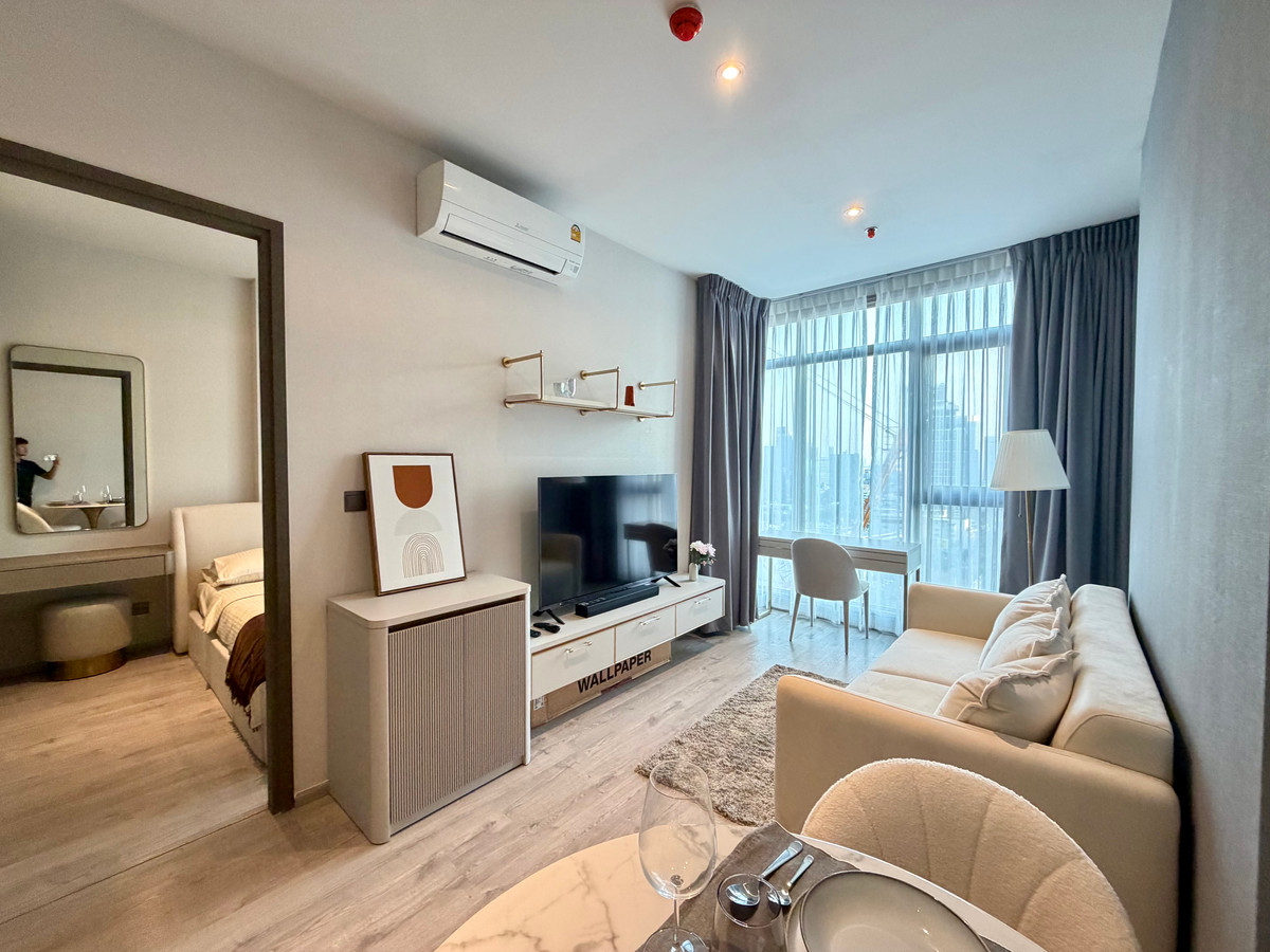 For RentCondoSukhumvit, Asoke, Thonglor : ⚜️ Brand new 1 bedroom for rent at Rhythm ekkamai estate